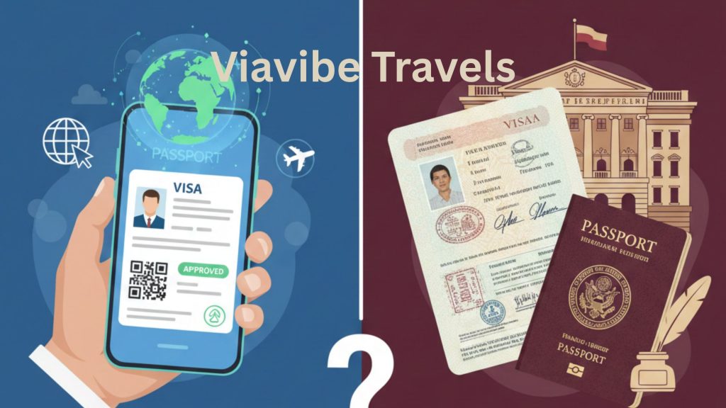 eVisa vs Embassy Visa What Is the Difference